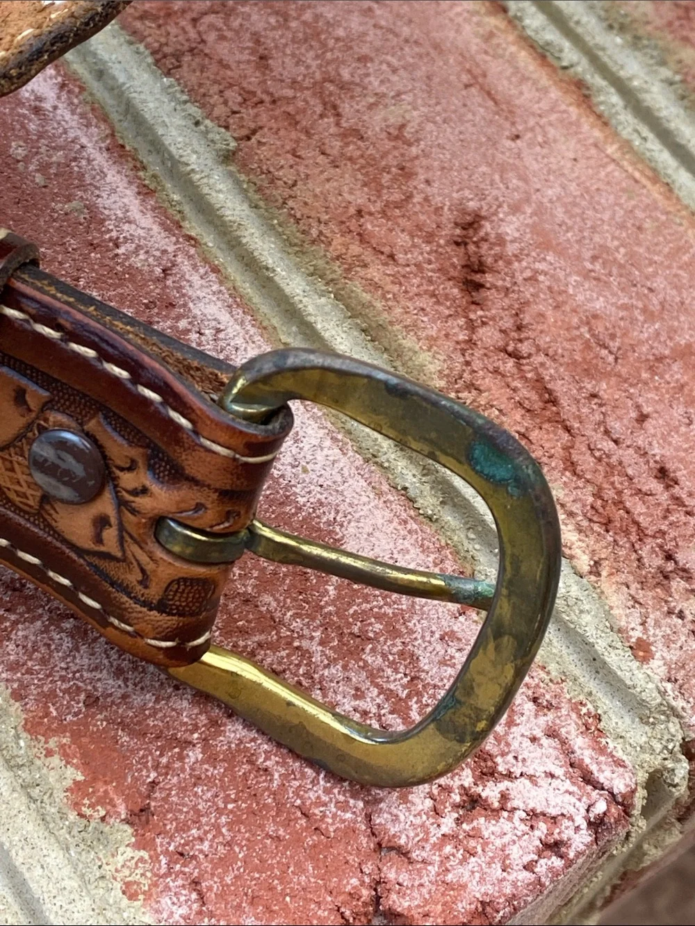 TEX TAN Genuine Cowhide Belt Size 34
